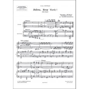 Adieu New-York 4 Mains